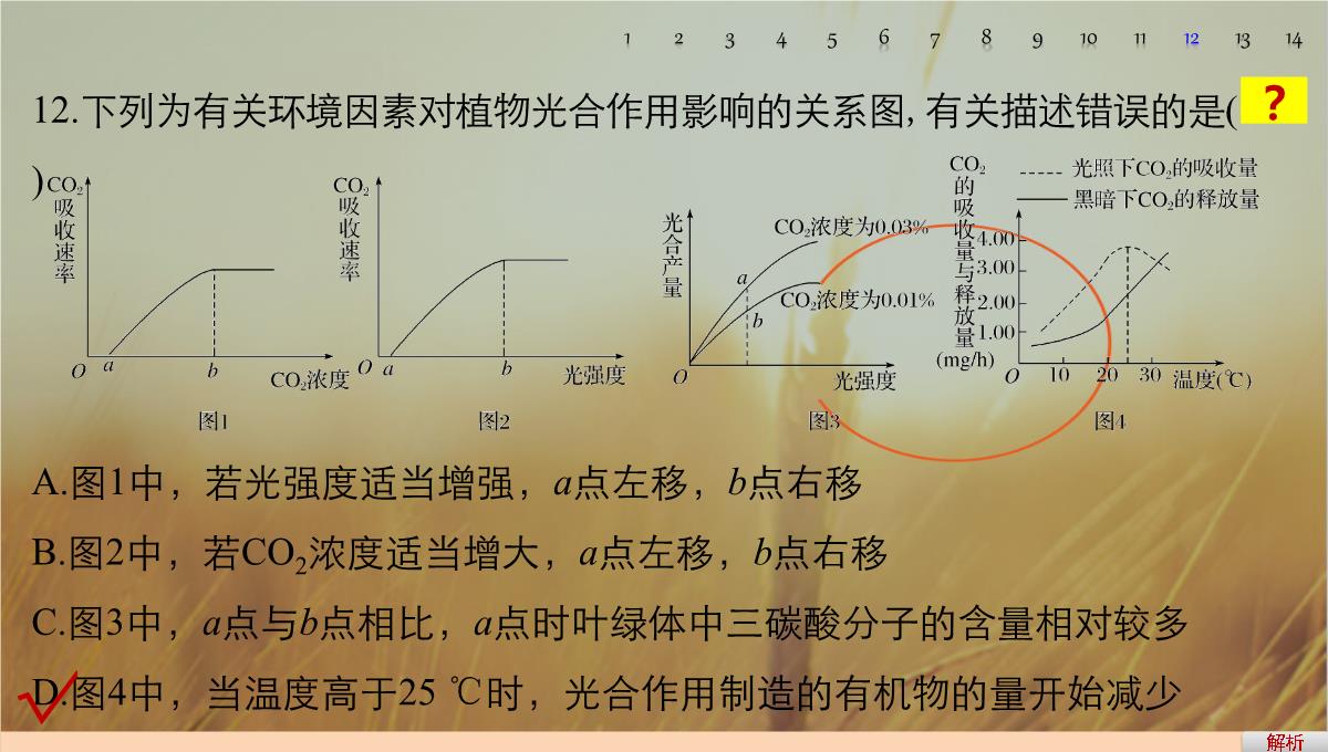 最新-2021版浙江省高考生物课件：第2单元-第10讲-光合作用的影响因素及应用-精品PPT模板_89