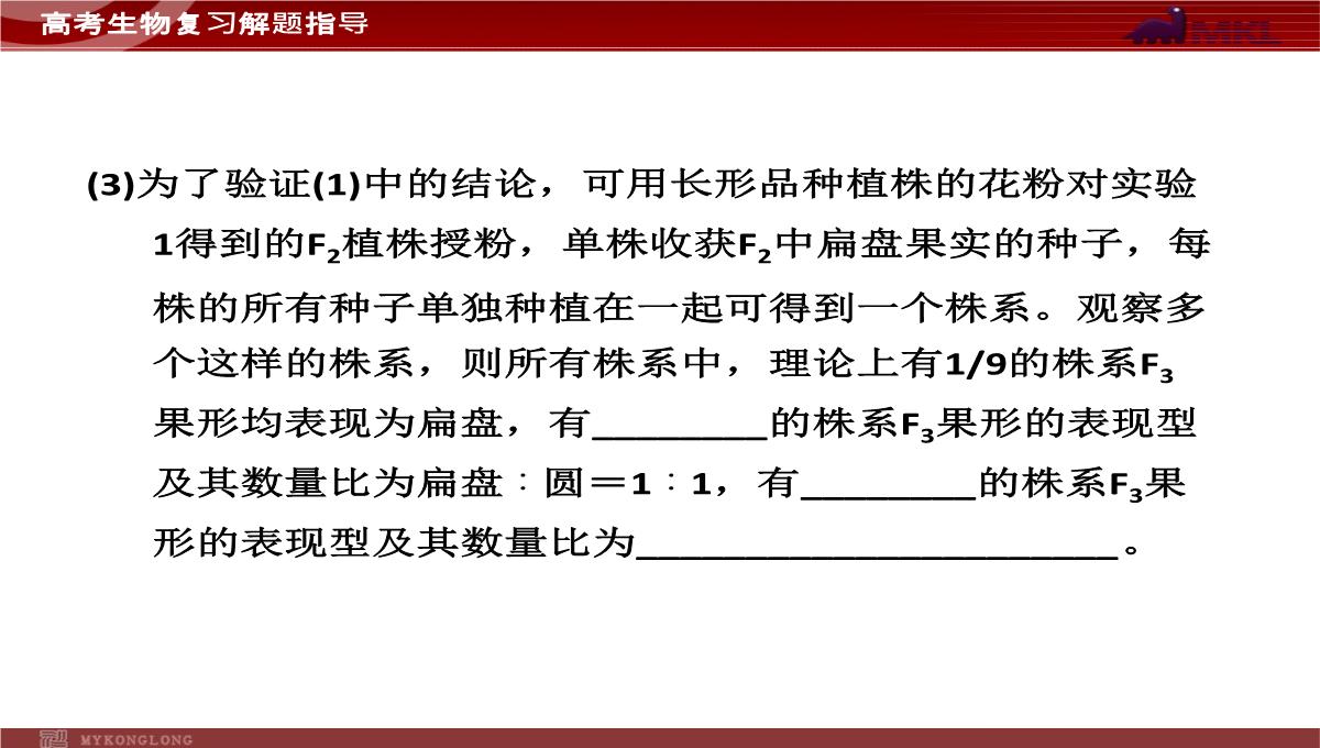 高考专题复习专题4---第3讲--遗传的基因规律、伴性遗传及人类遗传病与优生PPT模板_07