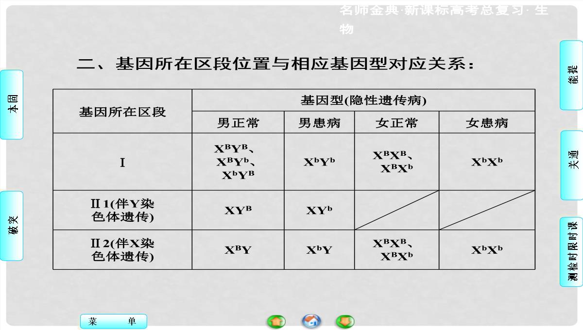 高考生物总复习-第1单元-第3讲-基因在染色体上和伴性遗传课件-新人教版必修2PPT模板_32