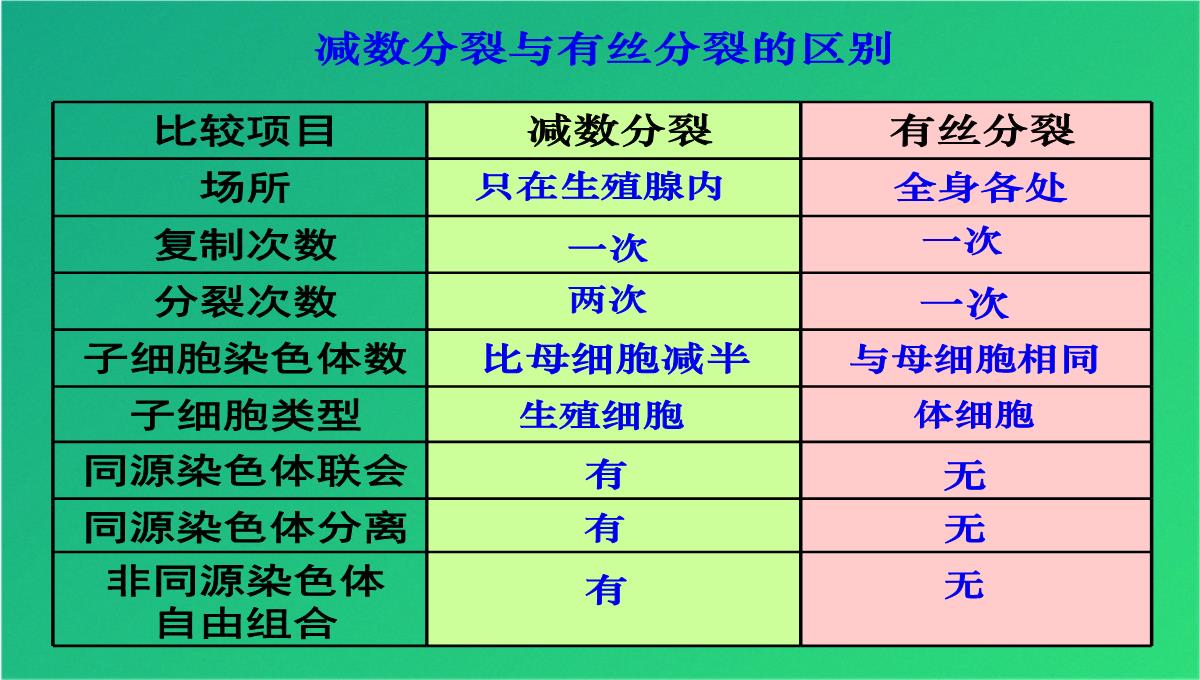 高减数分裂和受精作用(共69张PPT)PPT模板_48