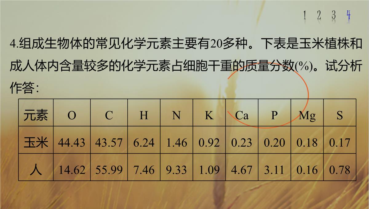 最新-2021生物北师大版必修1课件：第2章-第3课时-组成细胞的元素-精品PPT模板_36