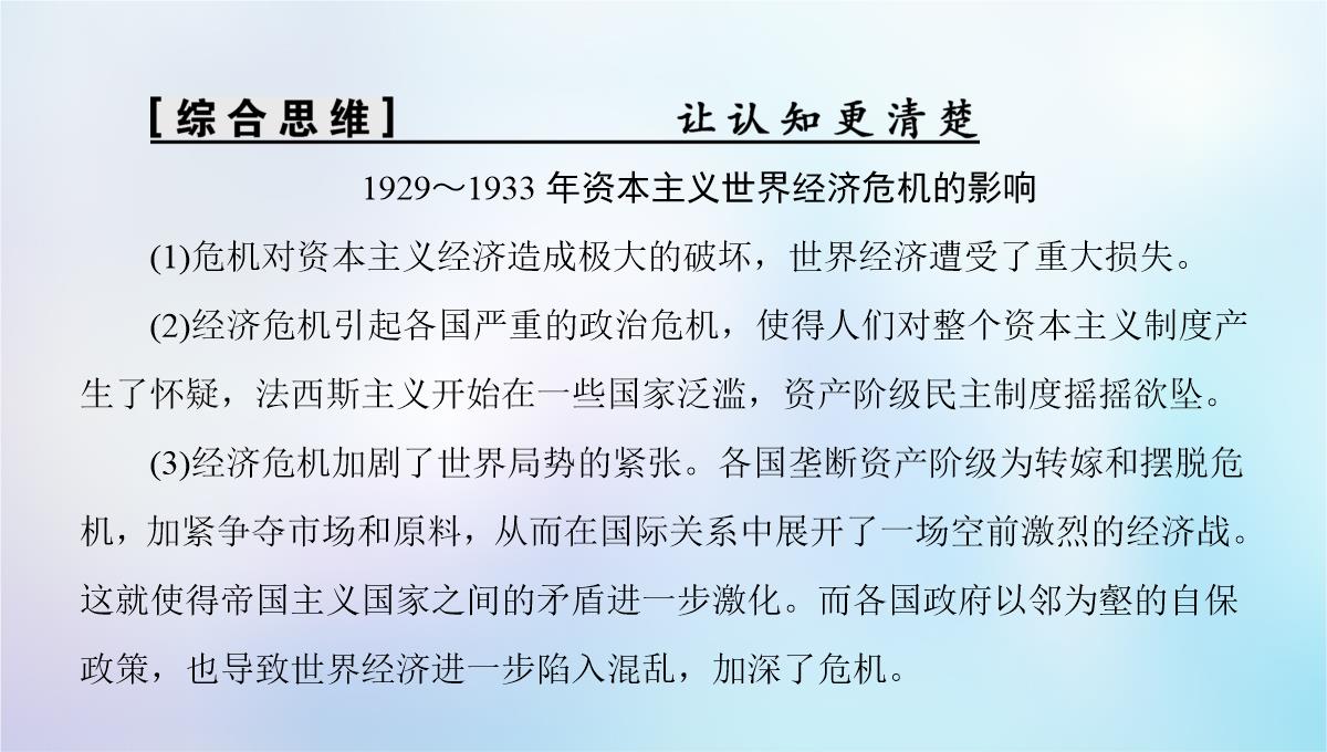 2018秋高中历史-专题6-罗斯福新政与当代资本主义-一-“自由放任”的美国课件-人民版必修2PPT模板_20