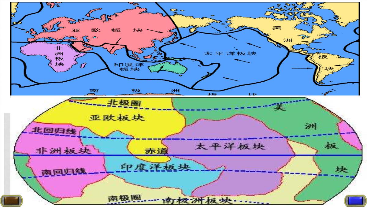 湖北省大冶市金山店镇车桥初级中学七年级地理上册《2.2-海陆变迁》课件-新人教版PPT模板_11