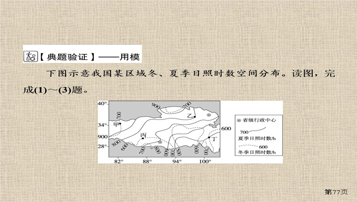 高考地理一轮复习行星地球第讲地球的宇宙环境地球的演化和圈层结构讲练课件PPT模板_77