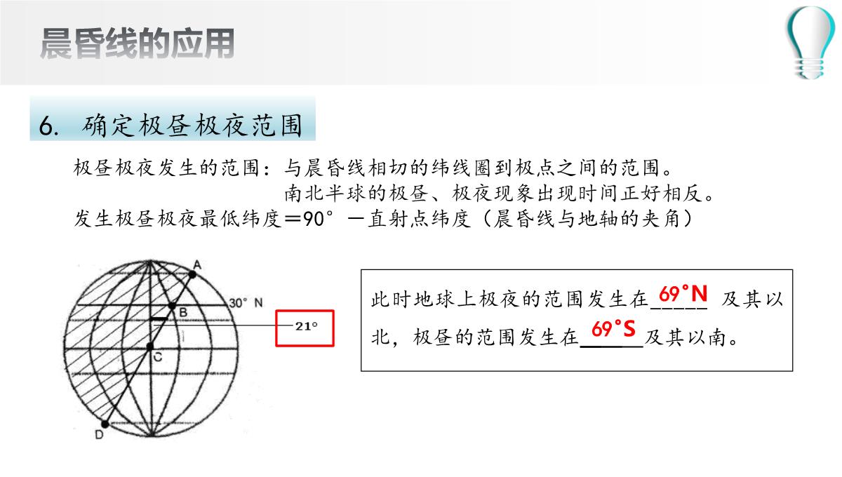 高二地理期末复习之晨昏线的判读及应用(共36张PPT)PPT模板_27