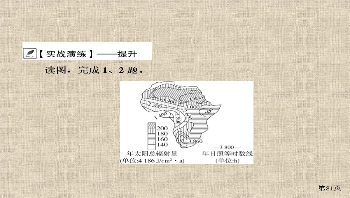 高考地理一轮复习行星地球第讲地球的宇宙环境地球的演化和圈层结构讲练课件PPT模板_81