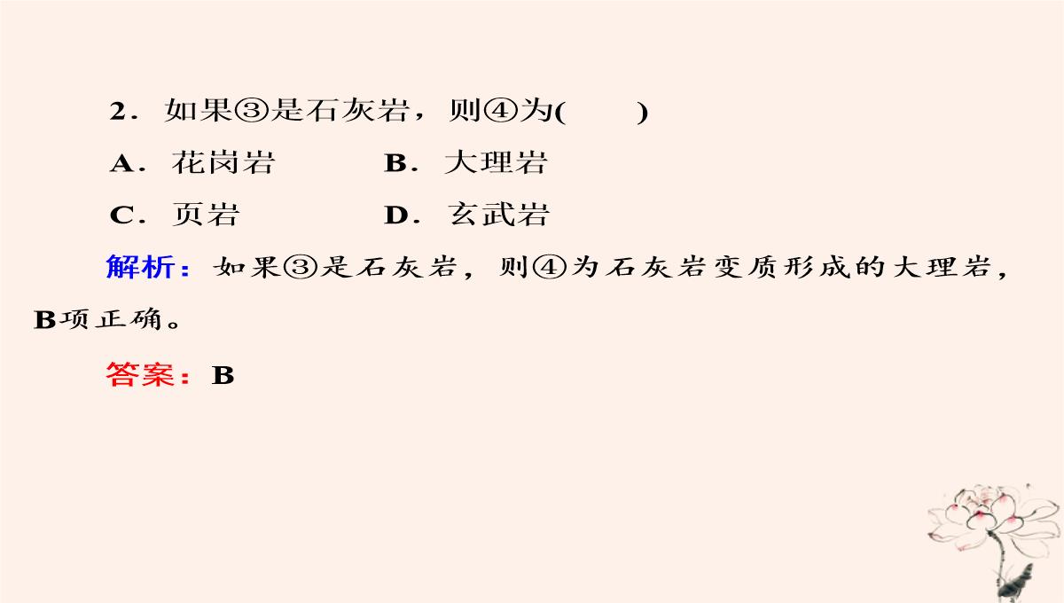 2020年高中地理第2章自然环境中的物质运动和能量交换第1节地壳的物质组成和物质循环课件湘教版必修1PPT模板_42