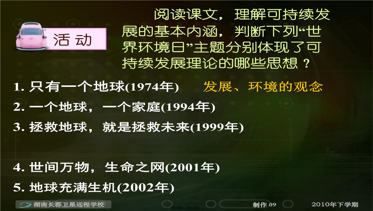 高二地理《人地关系思想的演变-可持续发展的基本内涵》(课件)PPT模板_18