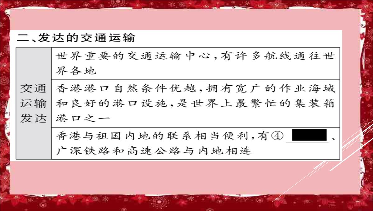 中考地理第一轮系统复习.夯基固本八年级下册第七章中认识区域：联系与差异1香港澳门特别行政区PPT模板_04