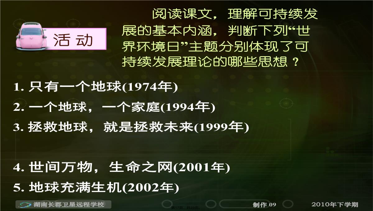 高二地理《人地关系思想的演变-可持续发展的基本内涵》(课件)PPT模板_17