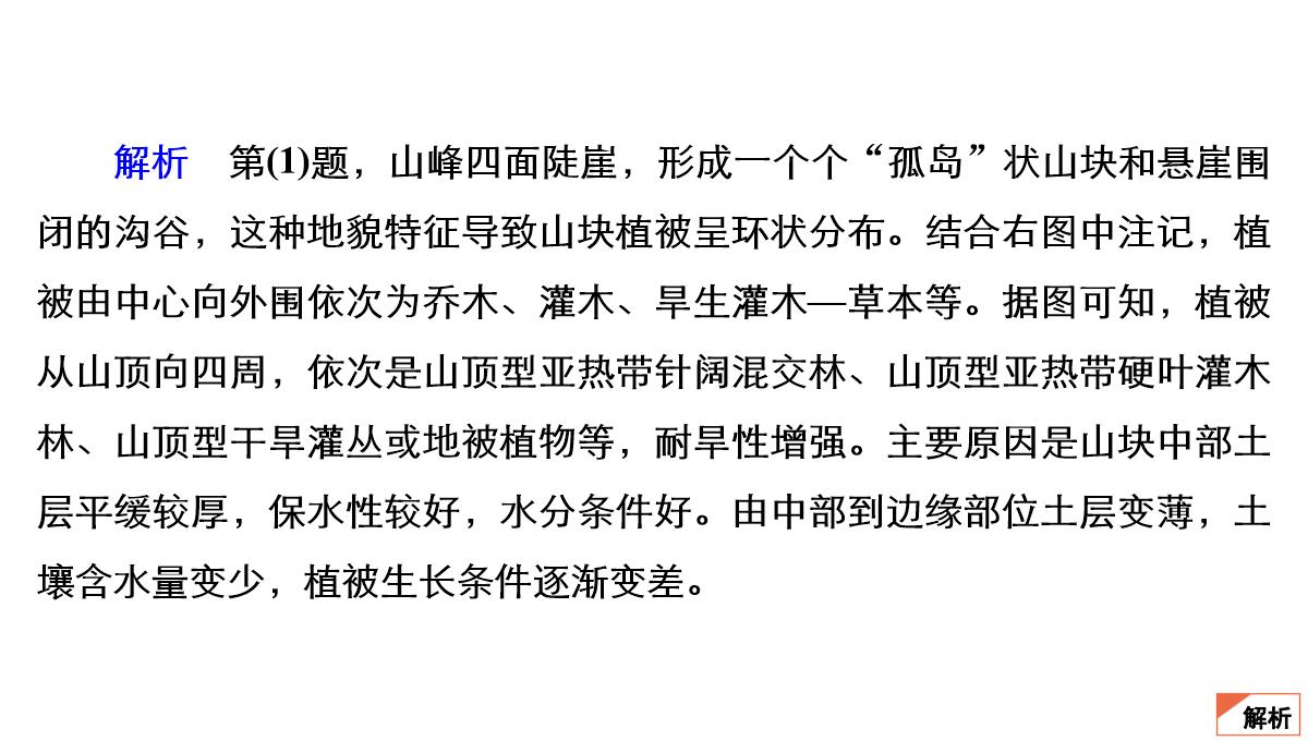 高考地理大二轮复习课件专题5-自然地理环境的整体性与差异性PPT模板_22