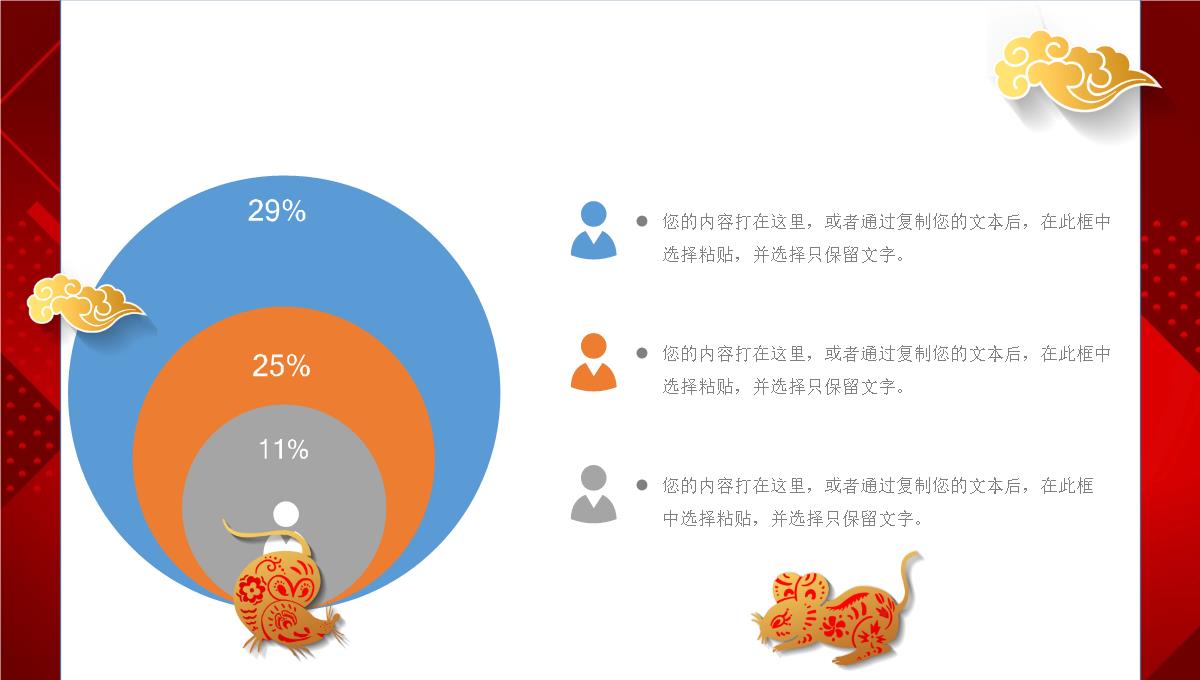 红色喜庆牛年年会颁奖晚会培训讲座课件PPT模板_16