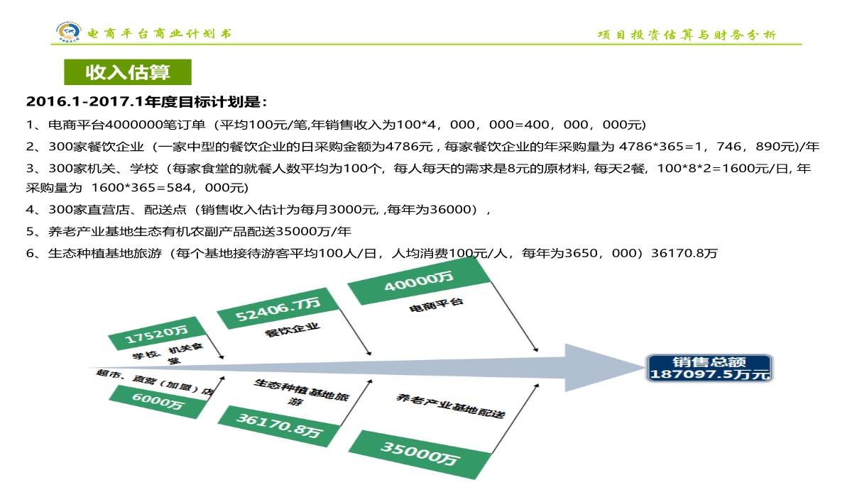 电商平台商业计划书PPT模板_33