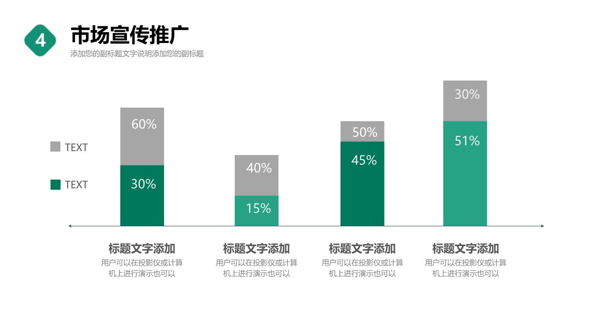 大气绿色清新简约商业计划书商业项目计划书PPT模板_27