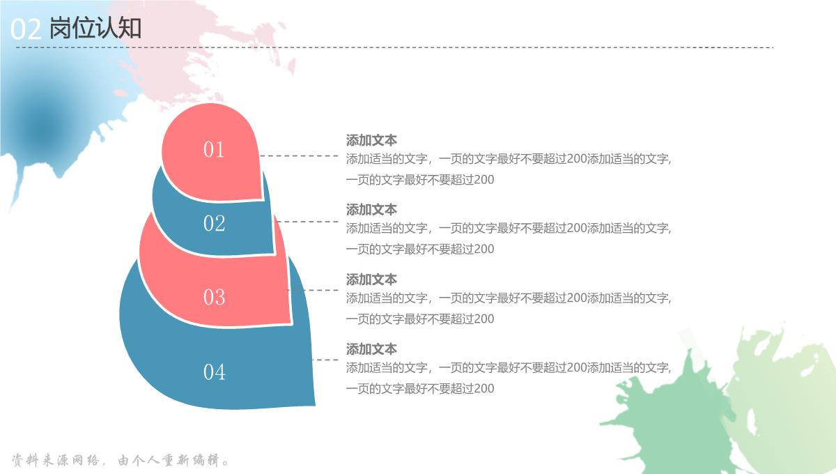 个人简历及述职报告PPT模板_12