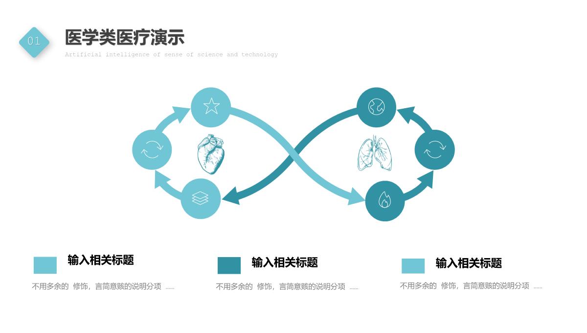 医学医药类医疗演示医疗产品发布工作总结汇报PPT模板_06