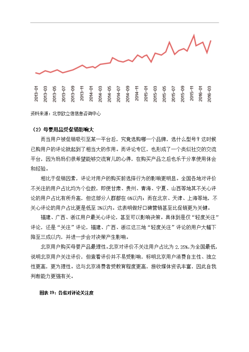 中国母婴行业市场调研分析报告Word模板_19