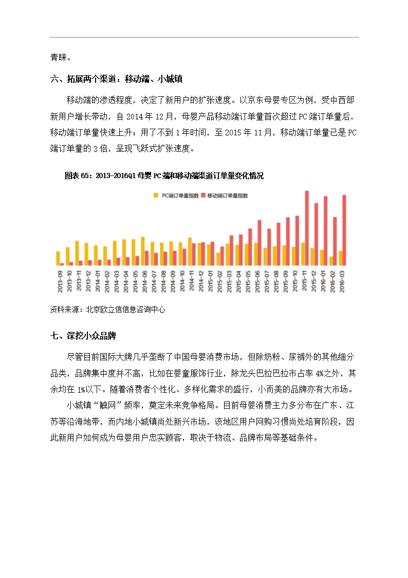 中国母婴行业市场调研分析报告Word模板_57