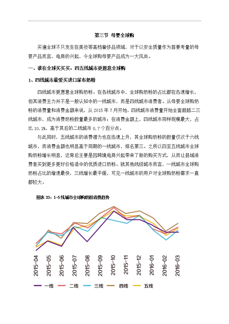 中国母婴行业市场调研分析报告Word模板_32