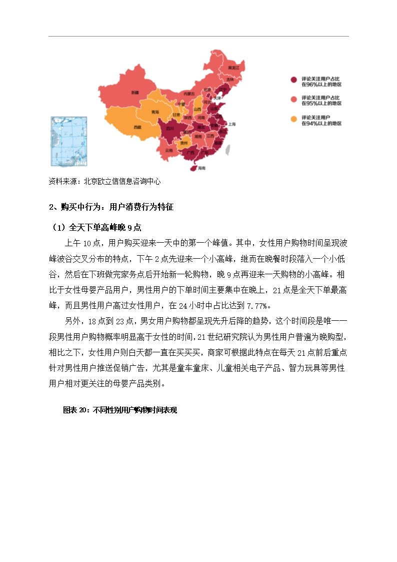 中国母婴行业市场调研分析报告Word模板_20