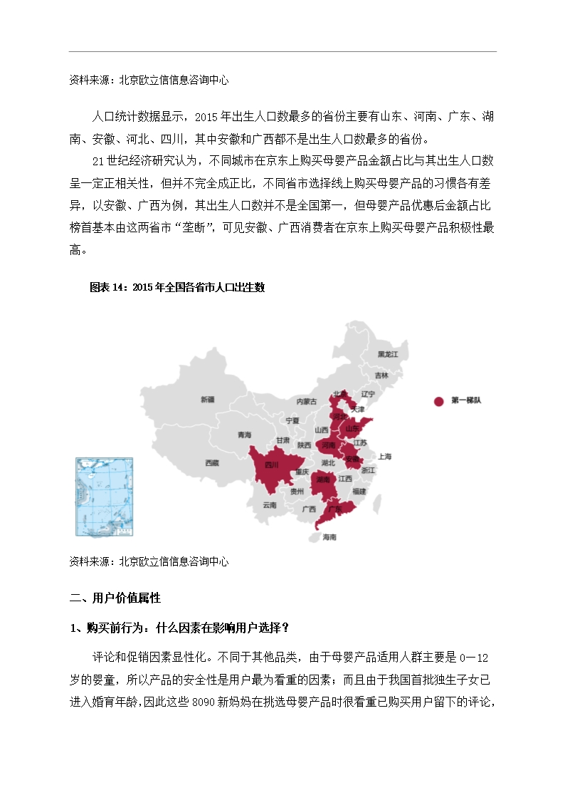 中国母婴行业市场调研分析报告Word模板_16