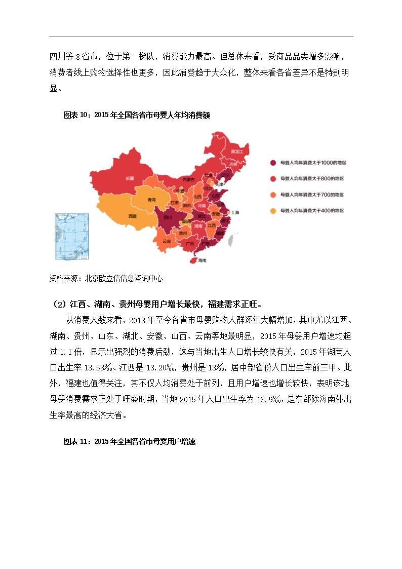 中国母婴行业市场调研分析报告Word模板_14