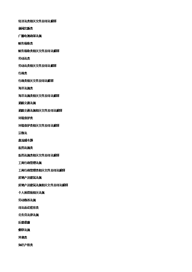 中国法律法规大全Word模板_11