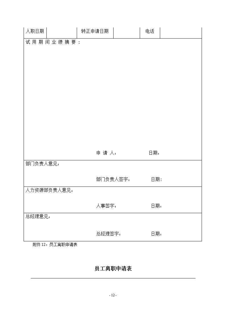 (完整)表格大全-推荐文档Word模板_12