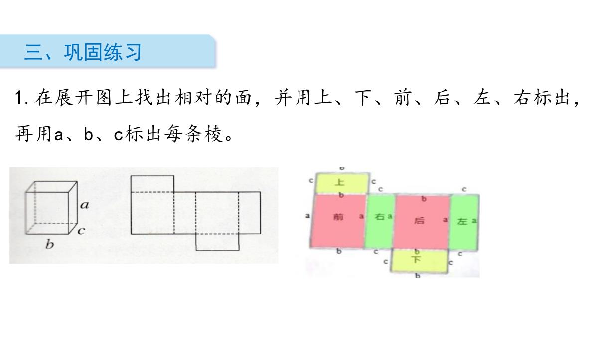 长方体和正方体的表面积PPT模板_13