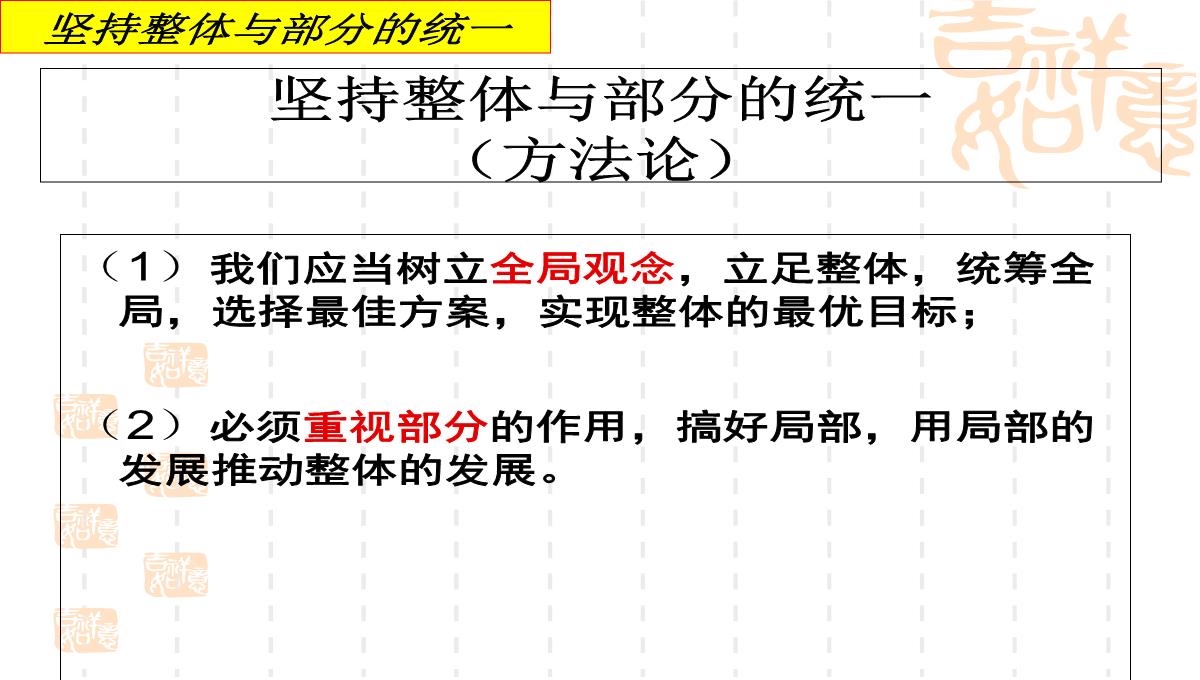 人教版高中政治必修四课件：7.2用联系的观点看问题2PPT模板_11