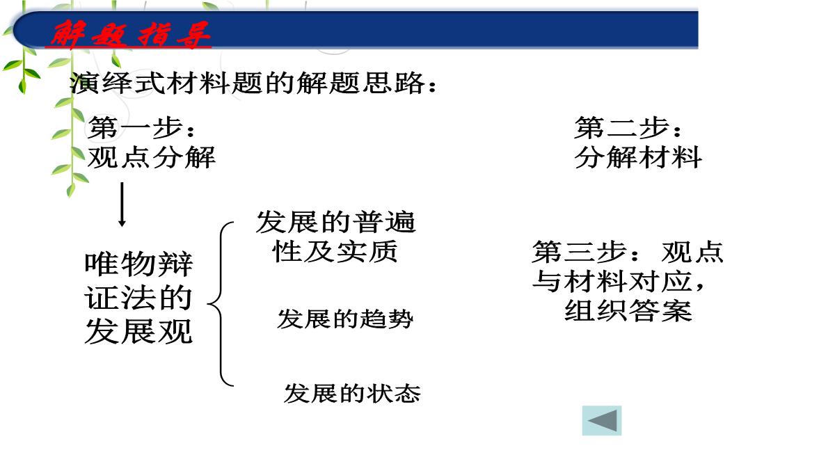 河北南宫市奋飞中学人教版高中政治必修四课件：8.2用发展的观点看问题PPT模板_39