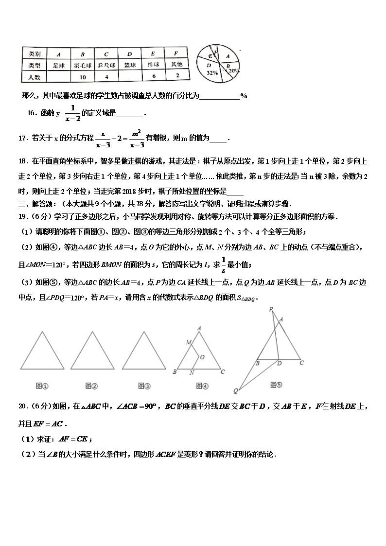 2022年湖北省武汉梅苑校中考数学最后一模试卷含解析Word模板_04