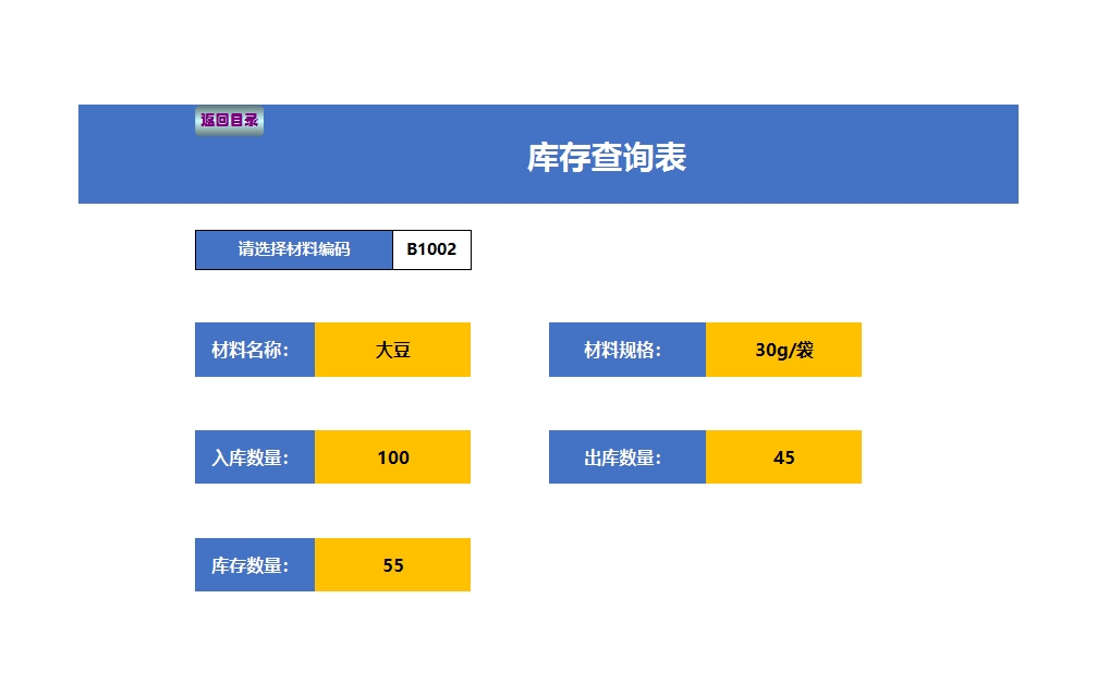 仓库进销存管理系统Excel模板_08