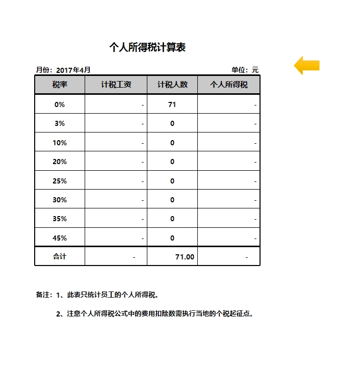 超实用工资表管理系统Excel模板_06