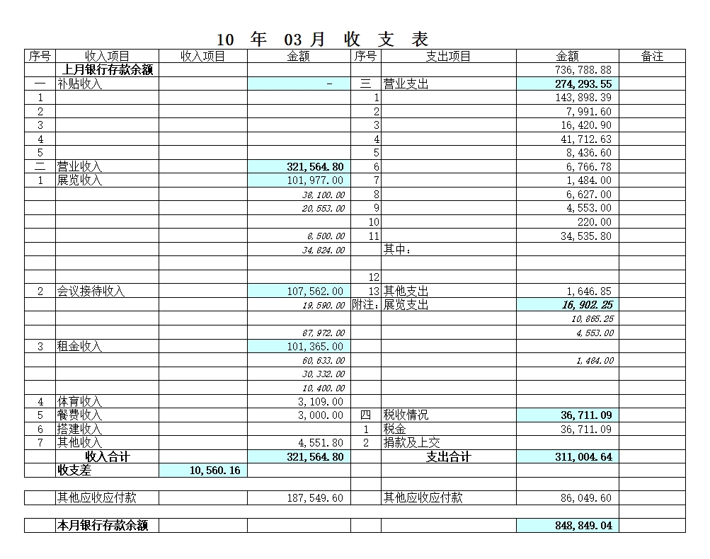 简易收支明细表Excel模板_03