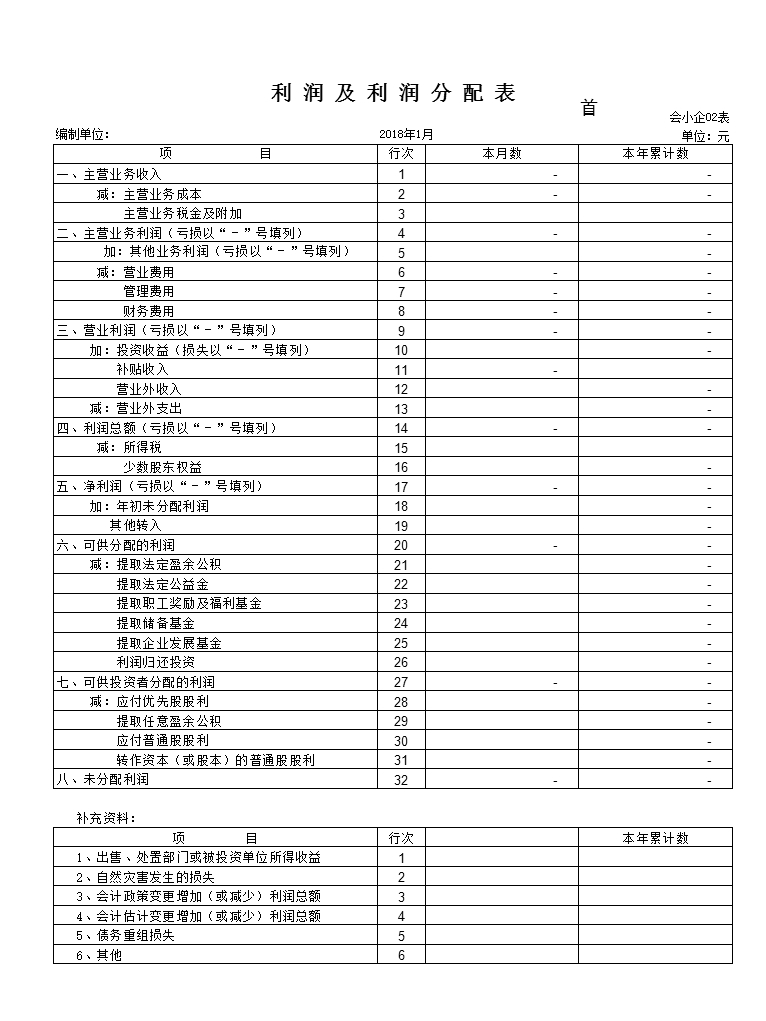 财务记账系统-详细版(适用中小企业)Excel模板_04