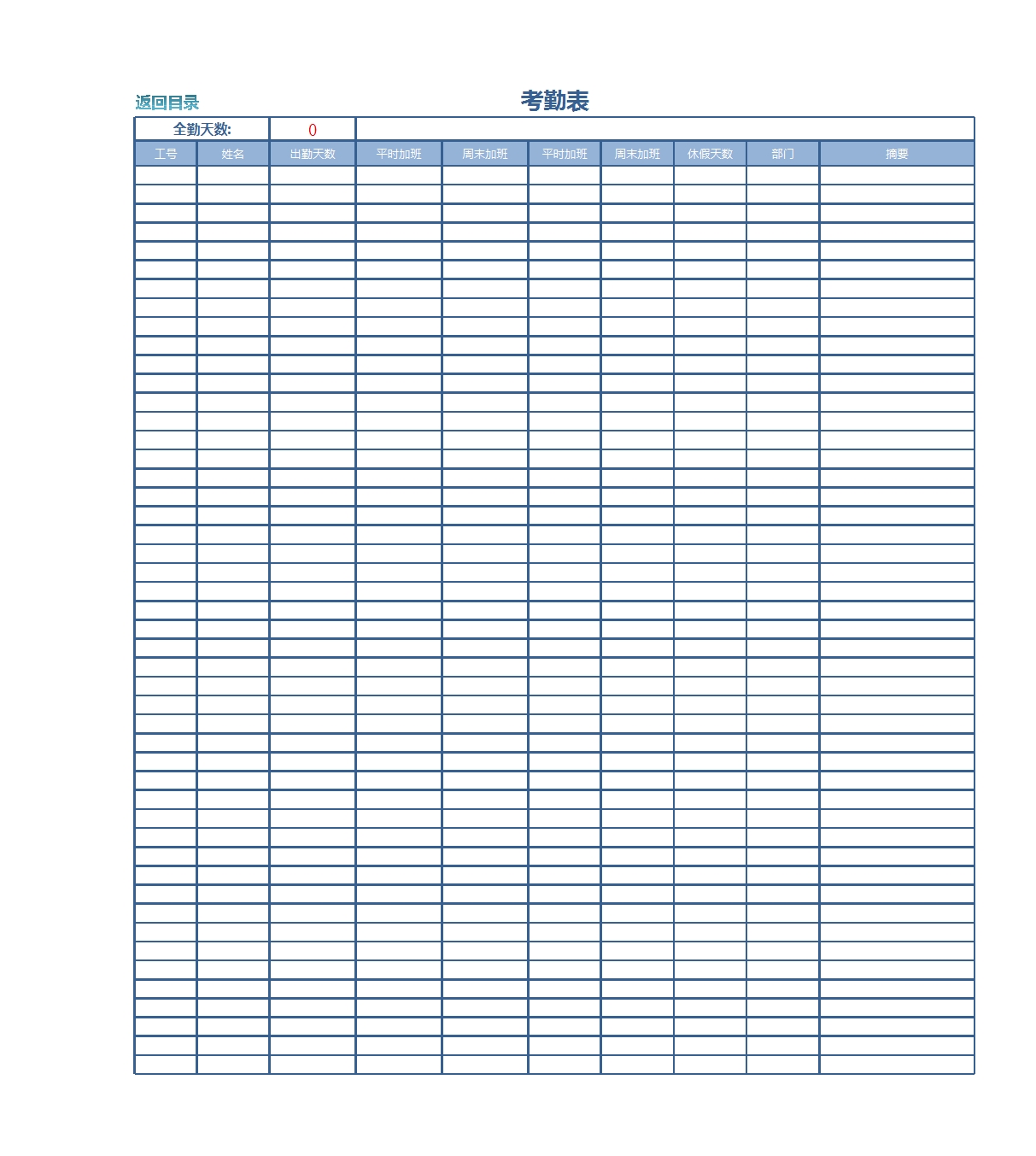 工资管理系统(六大模块)Excel模板_05