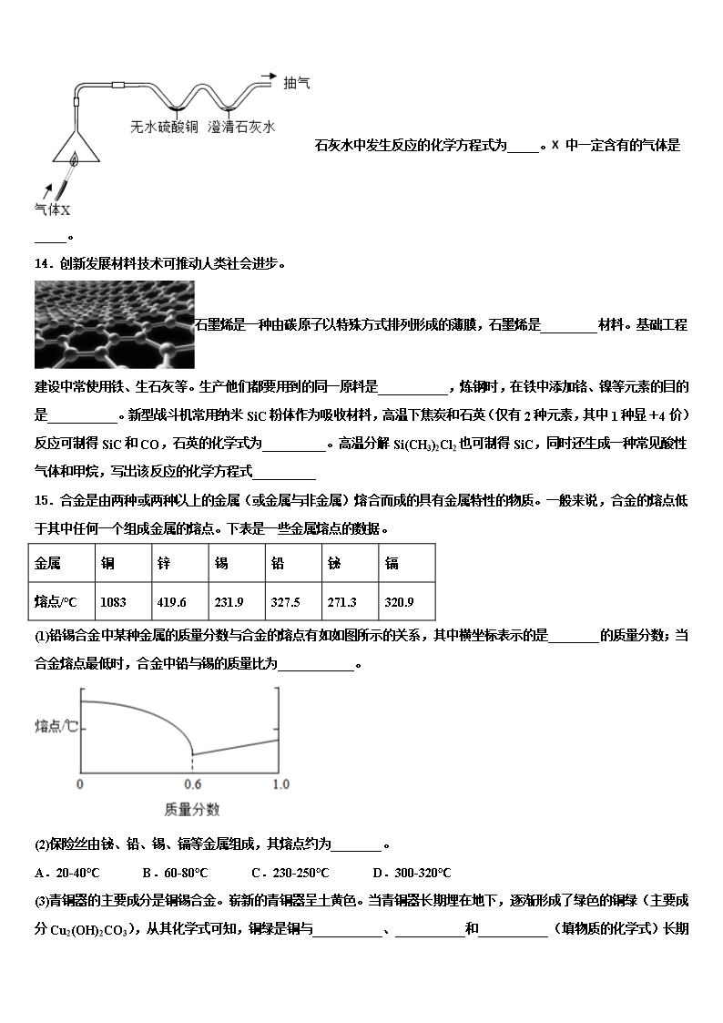 2022年山东省泰安市宁阳县重点名校中考四模化学试题含解析Word模板_04