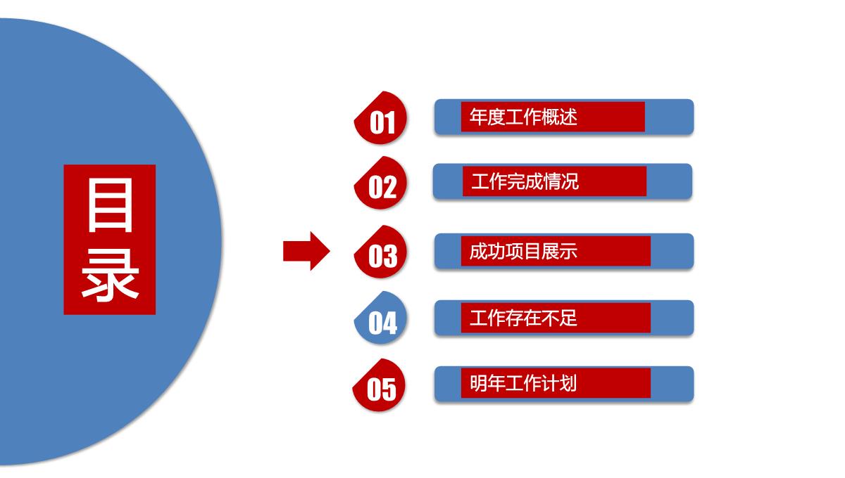 2023红色风格通用工作总结报告PPT模板_1_15