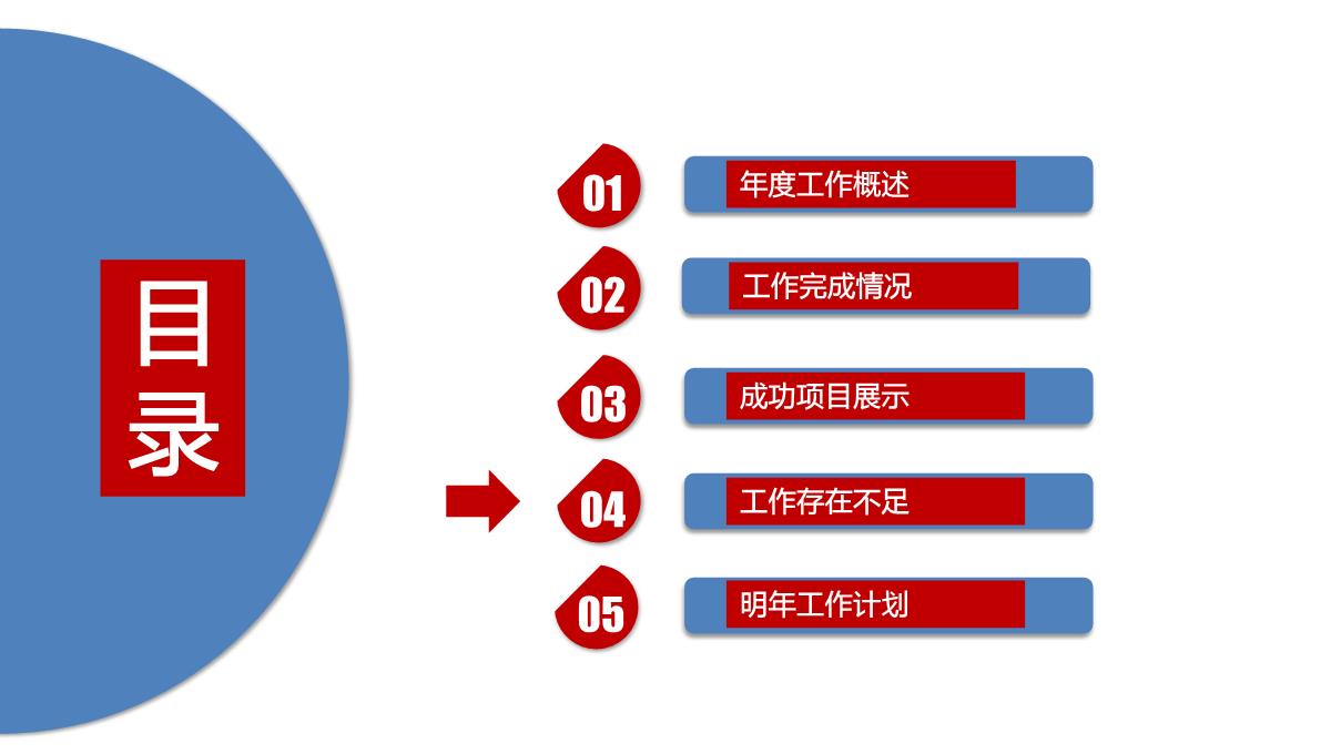 2023红色风格通用工作总结报告PPT模板_1_22