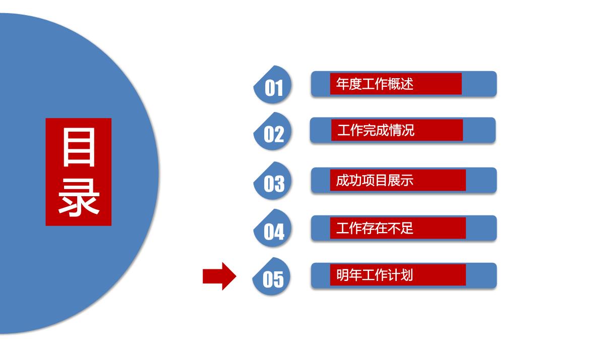 2023红色风格通用工作总结报告PPT模板_1_29