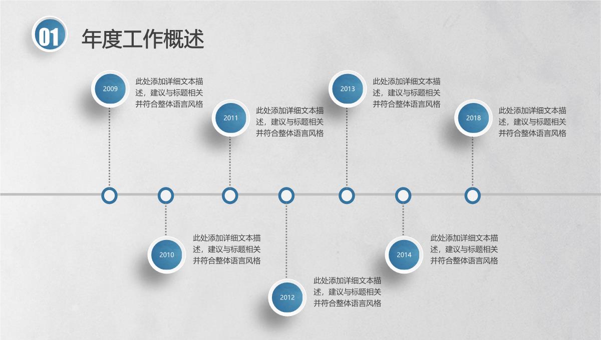 年终工作总结和信念工作计划PPT模板_10