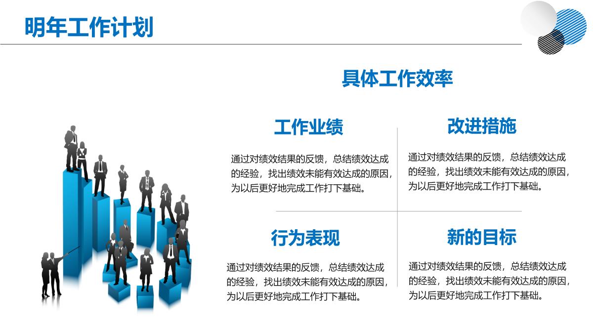 2023简约商务风框架完整年终工作总结新年计划PPT模板_1_36