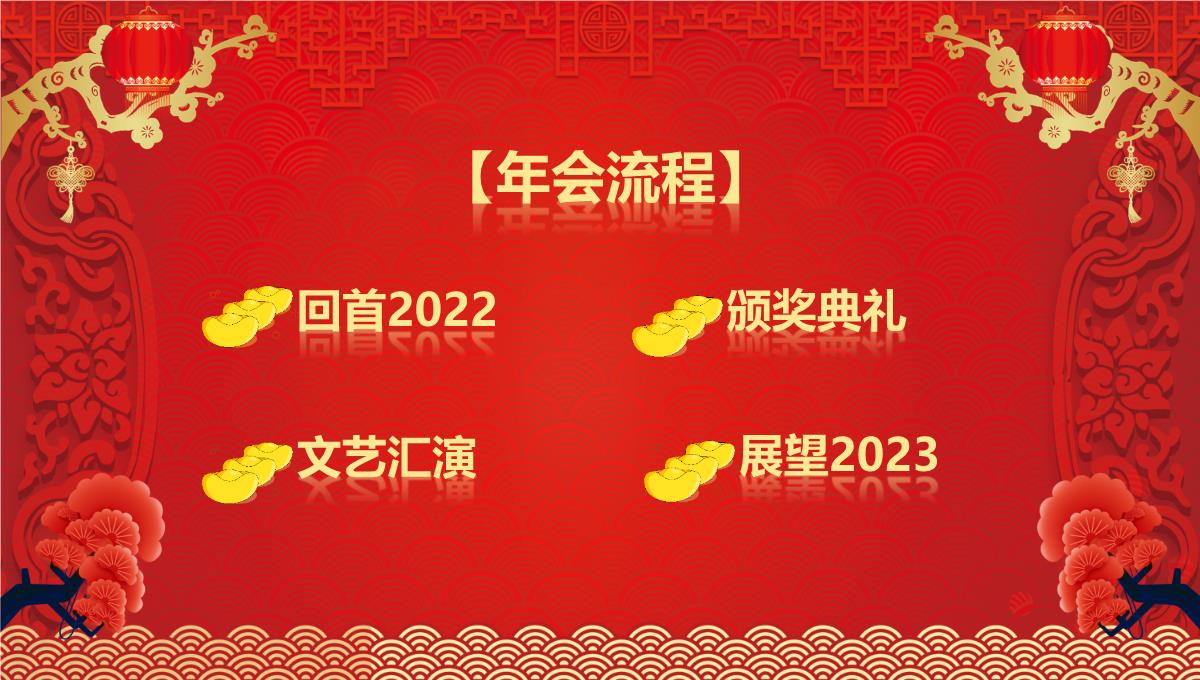 2023喜迎新年企业年会春节联欢晚会PPT模板_1_04