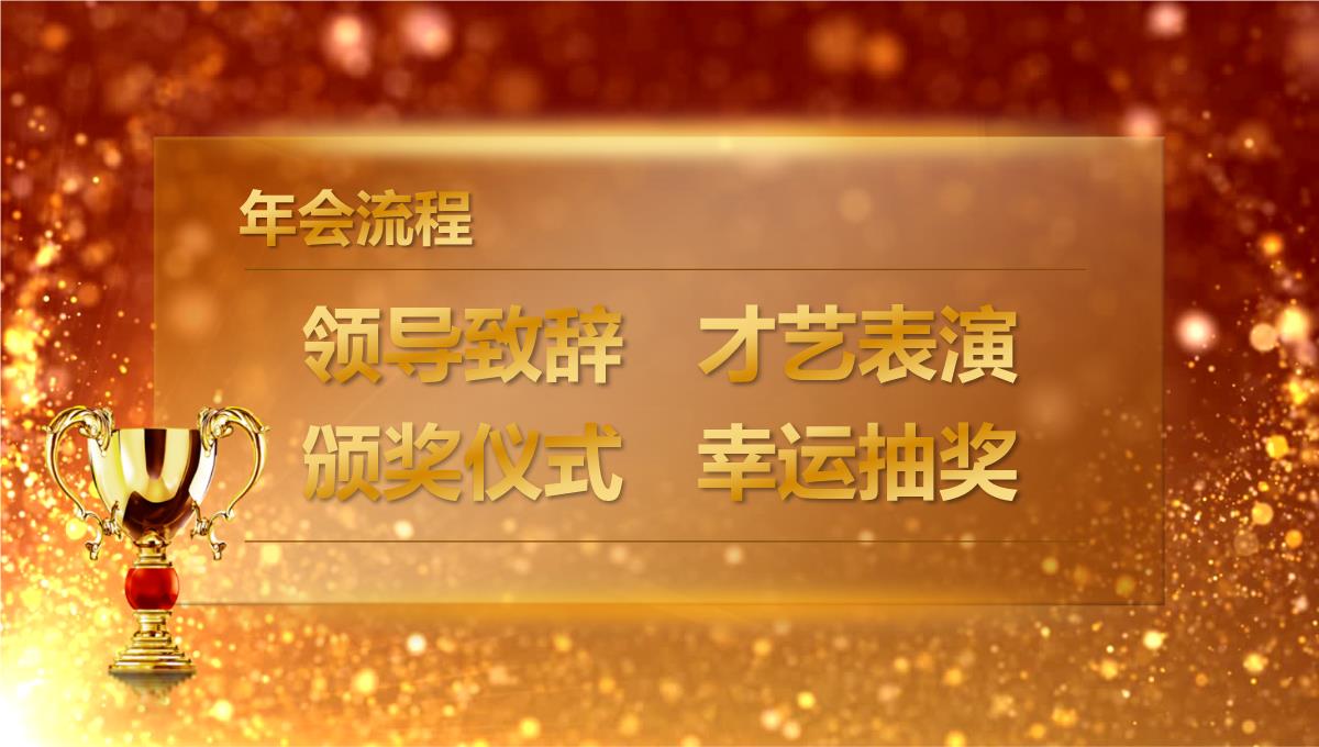 2023金色奖杯企业年度优秀员工表彰年会颁奖盛典PPT模板_1_02