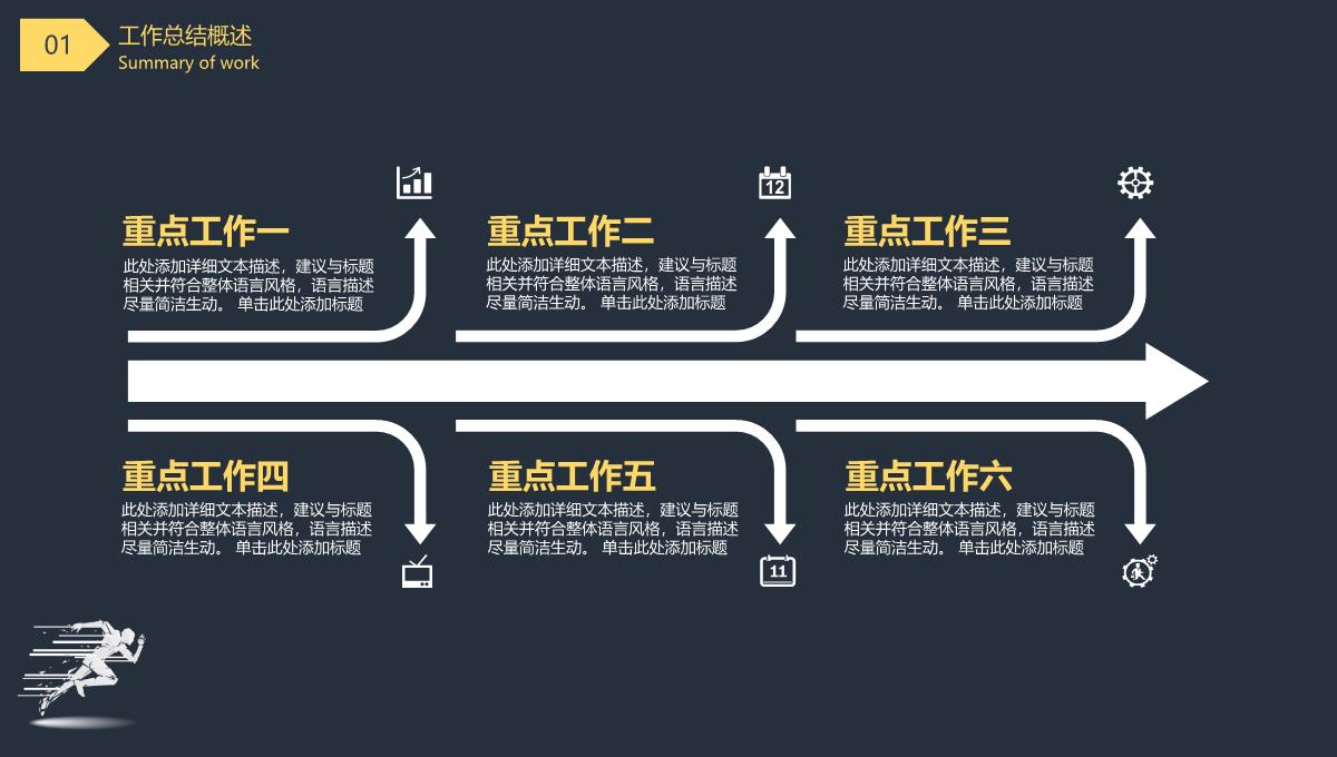 商务风简约工作总结述职报告PPT模板_07