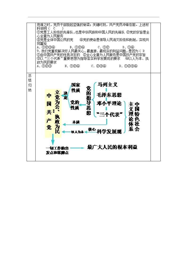 北京市第一五四中学高中政治必修二《352-人民代表大会制度我国的根本政治制度》教案Word模板_04