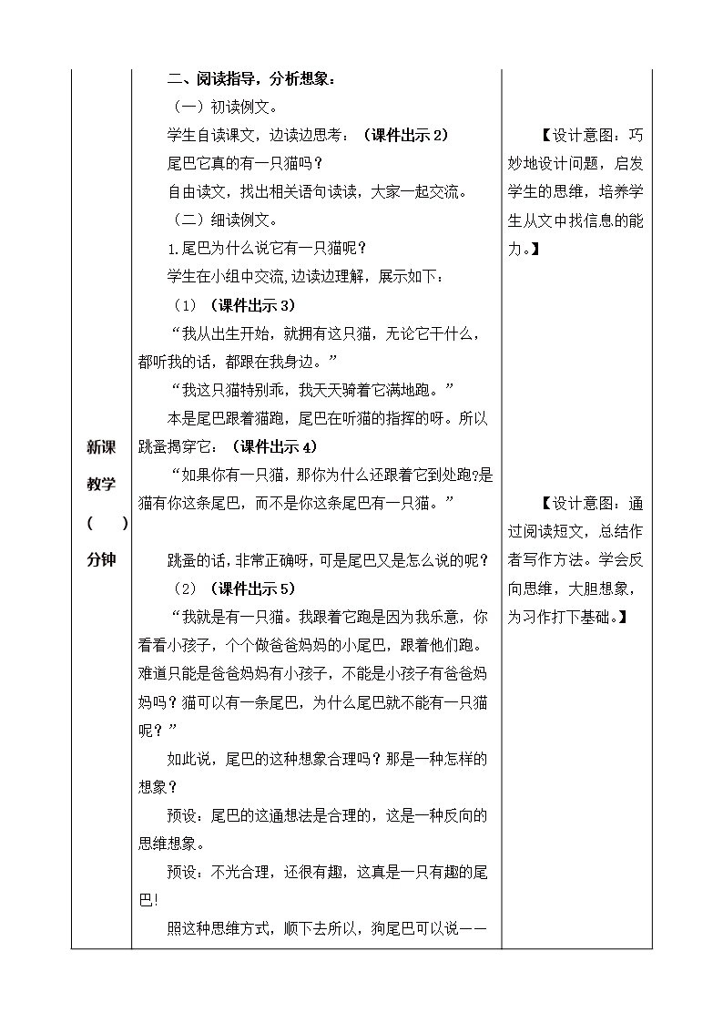 2020年人教部编版三年级语文下册习作例文：尾巴它有一只猫教案-推荐Word模板_02