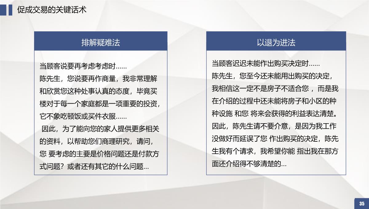 房地产销售培训系列课程销售必杀技PPT培训PPT模板_35