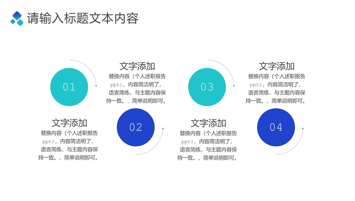 个人述职报告ppt模板_15